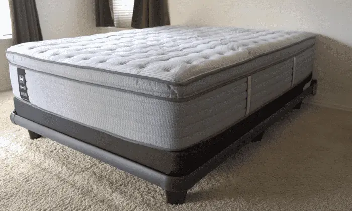 King-sized platform bed which is matched with your bedroom furniture could make it become more stylish