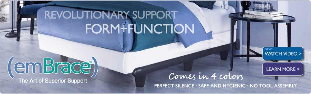 Full EmBrace™ Bed Frame – Knickerbocker Bed Frame Company